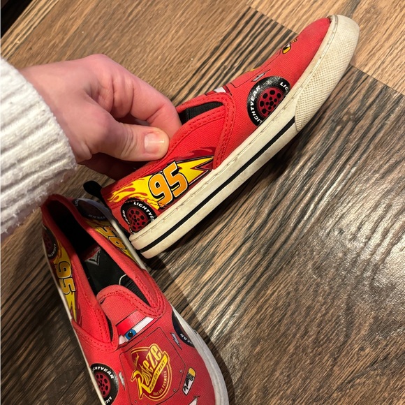 Disney Cars Lightning McQueen Red Sneakers - Picture 7 of 7